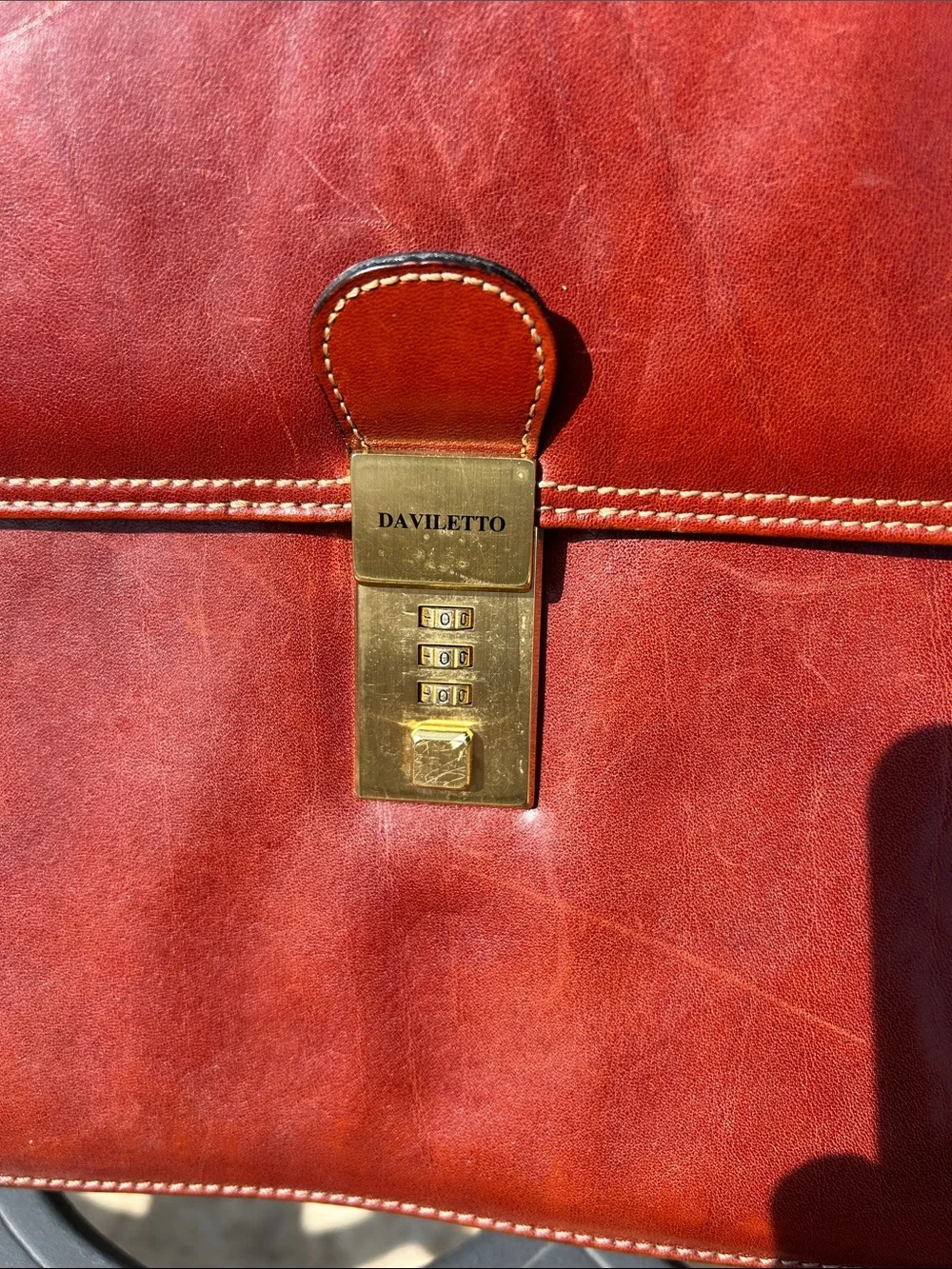 Authentic classic leather attaché case. Great condition